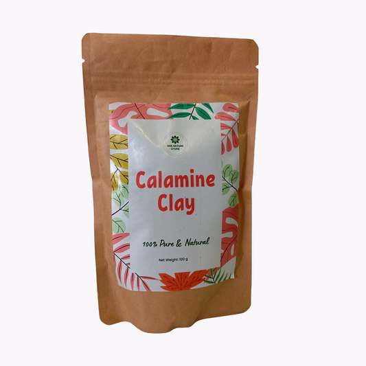 Calamine Clay | To Calm and Soothe Irritated Skin | 100 grams