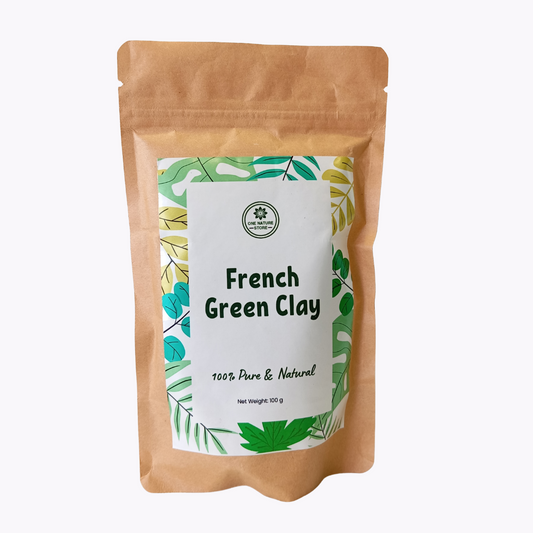 French Green Clay | For Firm, Wrinkle Free and Even Skin Tone | 100 grams
