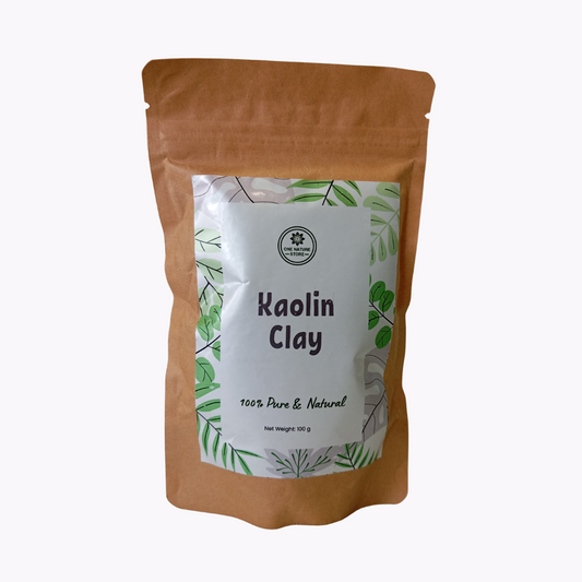 Kaolin Clay | Unclog Pores, Reduce Acnes and Calm Irritated Skin | 100 grams