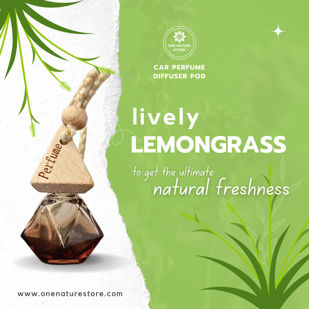 Lively Lemongrass | Car Perfume Diffuser Pod