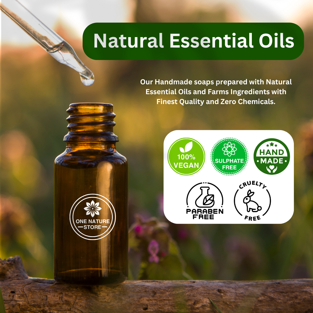 The Healing Soap | Powered with Haldi Chandan | Handmade with Essential Oils | 100 Grams Each | Buy 3 Get 2 Free