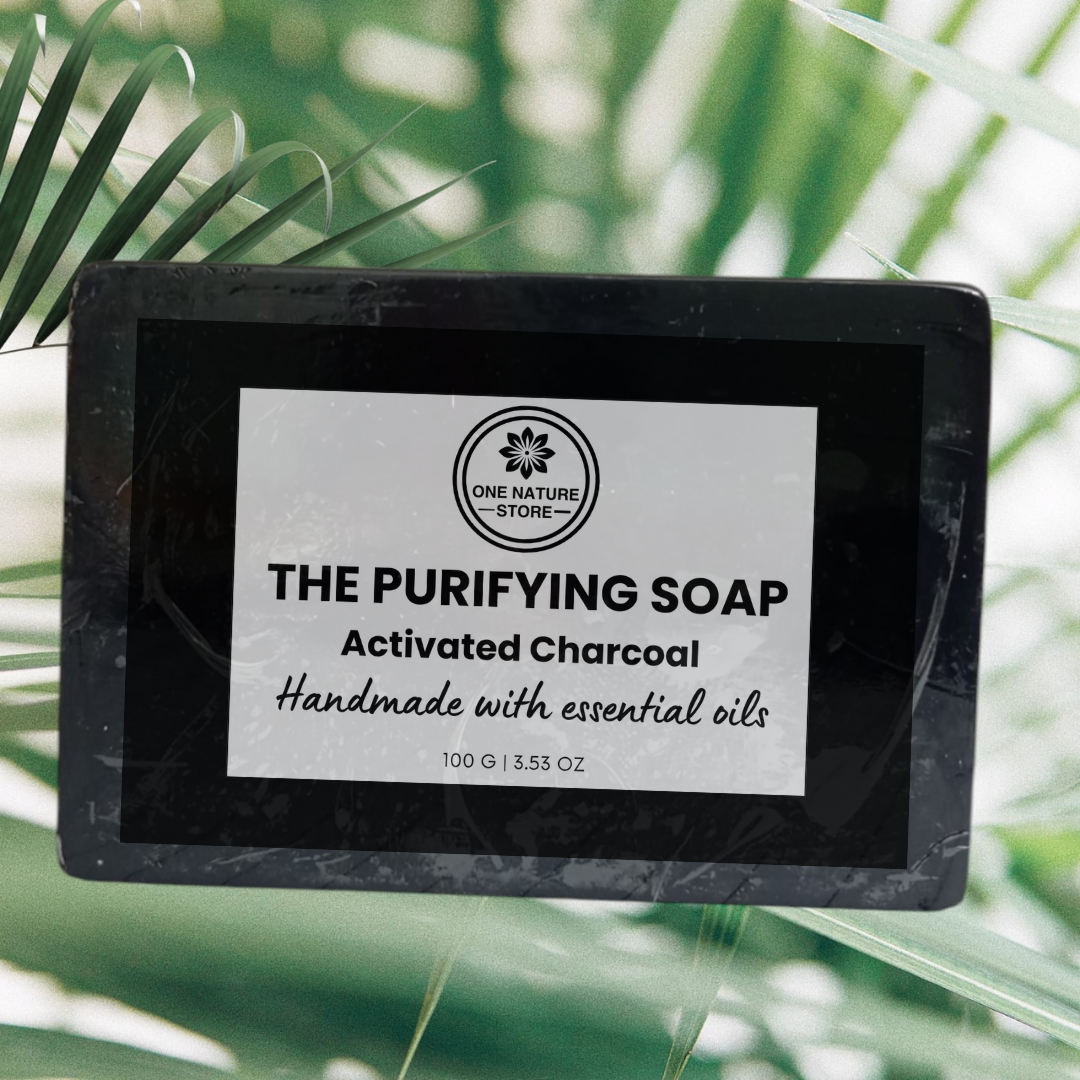 The Purifying Soap | Powered with Activated Charcoal | Handmade with Essential Oils | 100 Grams Each | Buy 3 Get 2 Free
