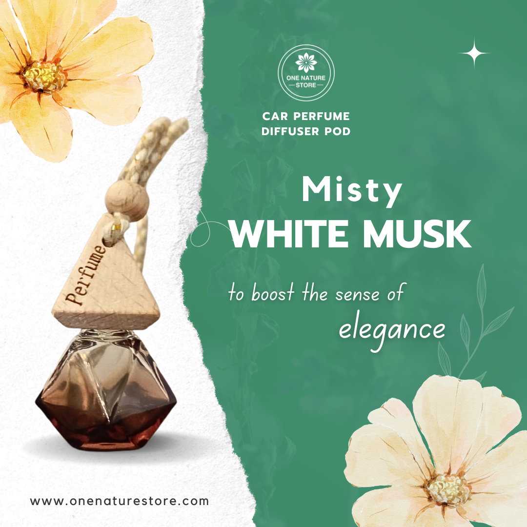 Misty White Musk | Car Perfume Diffuser Pod