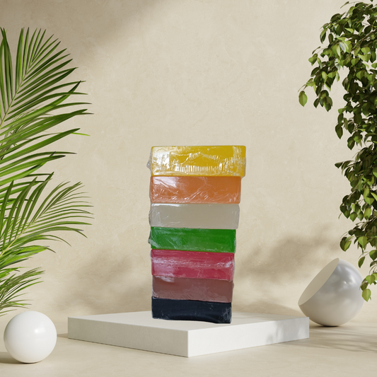 Pack of 7 Assorted Soaps | Powered with Pure Natural Ingredients| Handmade with Essential Oils | 100 Grams Each | Buy 4 Get 3 Free