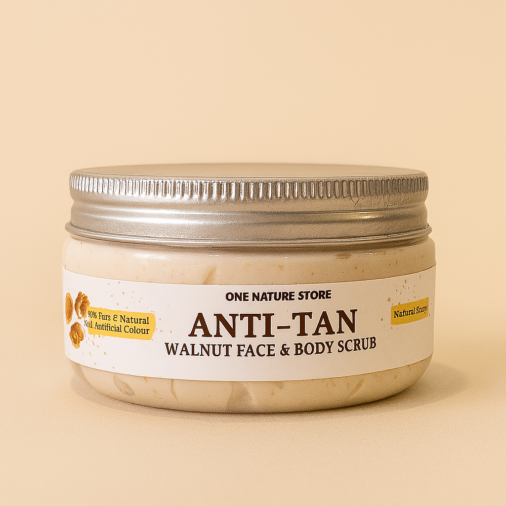 Anti-Tan Face & Body Scrub | For Smooth & Glowing Skin | Remove Dead Skin From Neck, Knees, Elbows & Arms | 100 grams