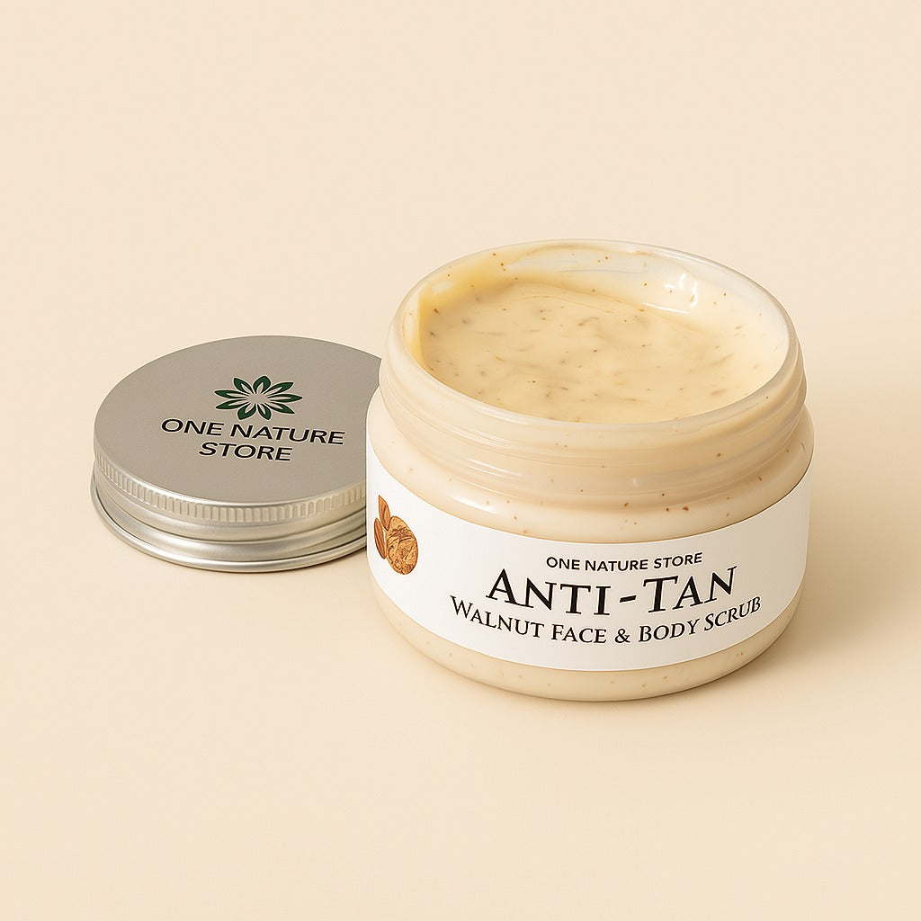 Anti-Tan Face & Body Scrub | For Smooth & Glowing Skin | Remove Dead Skin From Neck, Knees, Elbows & Arms | 100 grams