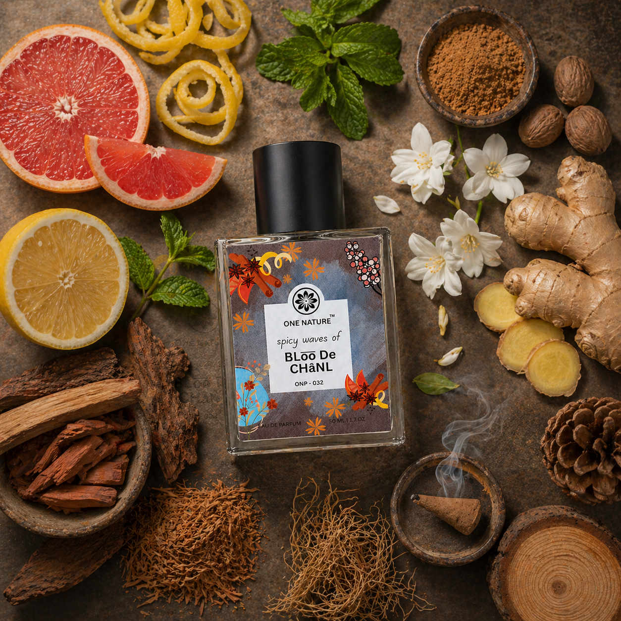 Spicy Waves of Bloo De ChanL- Body Perfume | Eau de Parfum | Long Lasting Up to 12 Hours | For Men