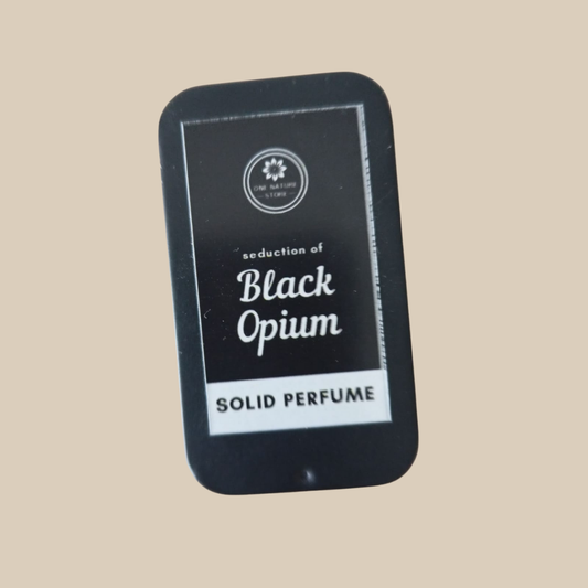 Seduction of Black Opiumm Solid Perfume | Bold Coffee & Vanilla Notes