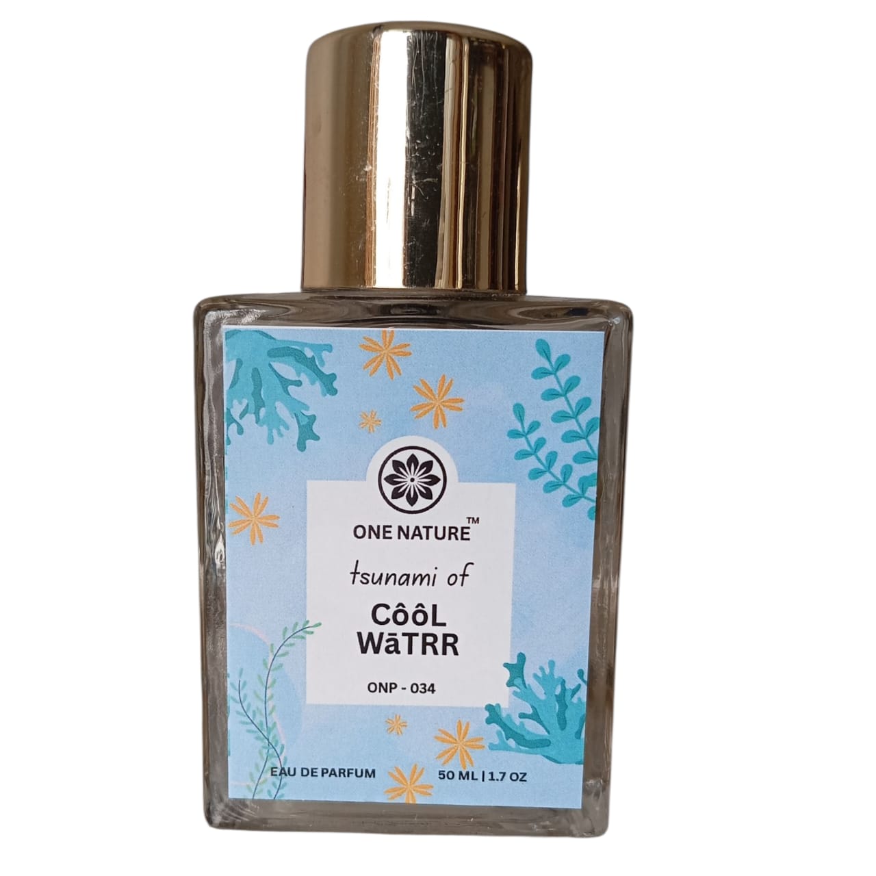 Tsunami Of CooL Watrr- Body Perfume | Eau de Parfum | Long Lasting Up to 12 Hours | For Men