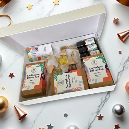 Premium Car Perfume Gift Set | Pack of 3 Premium Scents | 1 Year of Freshness!