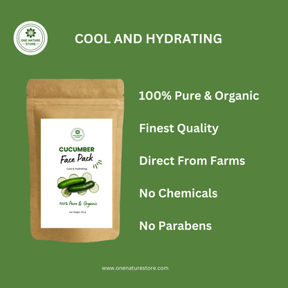 Cucumber Face Pack | 100 grams | Cool and Hydrating Glow