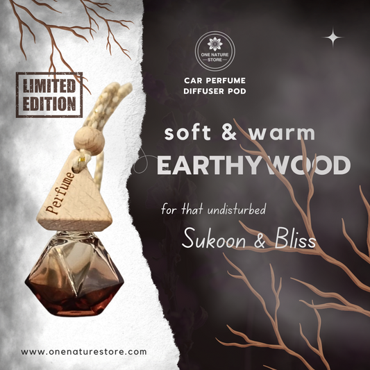 Soft & Warm Earthywood | Car Perfume Diffuser Pod