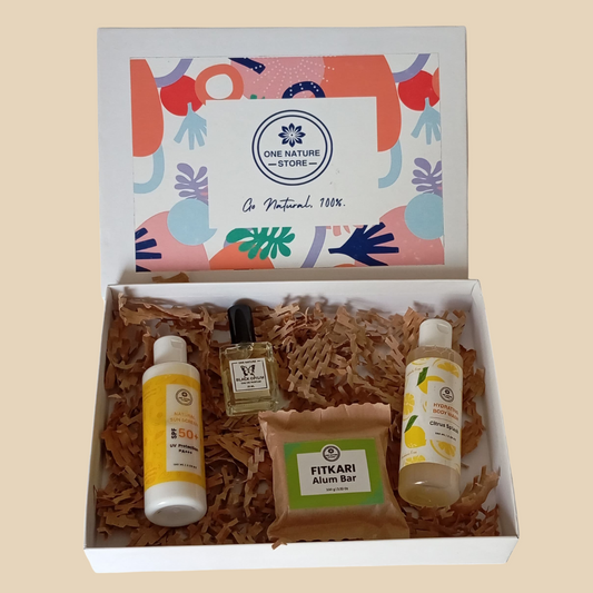 Essential Kit for Men | Body Wash + Sunscreen + Perfume + Fitkari | Daily Grooming & Protection Combo | Natural, Refreshing, All-in-One Pack
