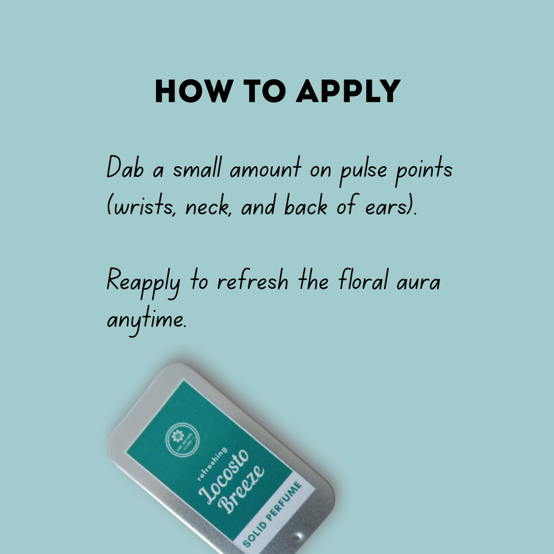 Refreshing Lacosto Breeze Solid Perfume | Long-Lasting Shea Butter & Almond Oil Base