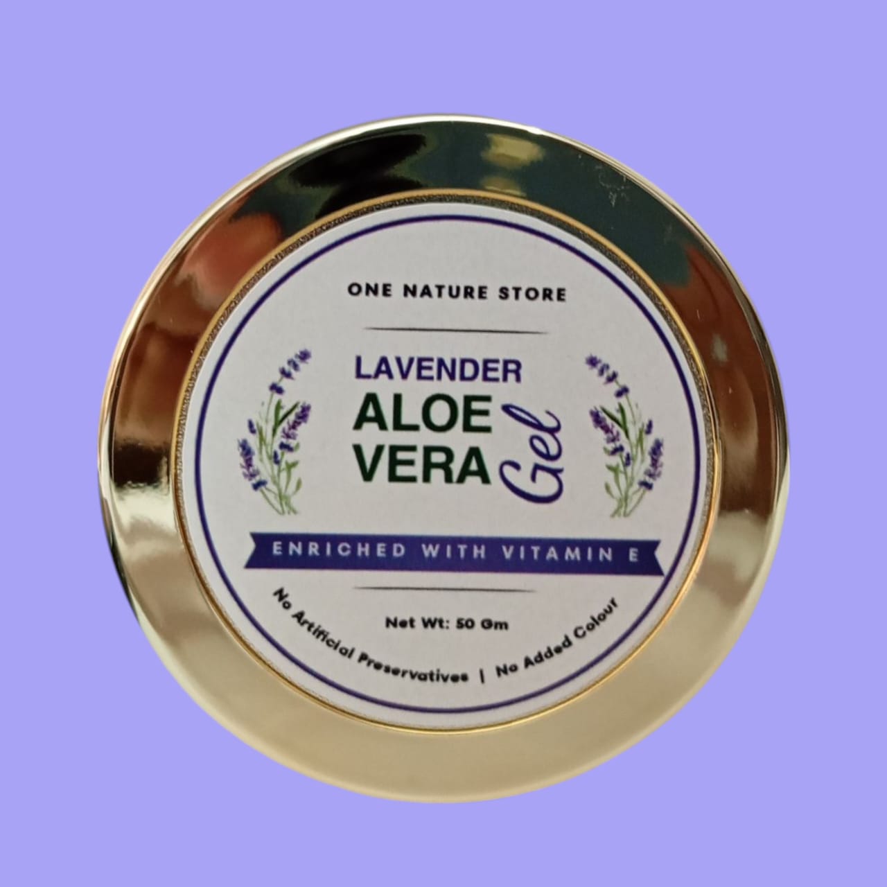 Lavender Aloe Vera Gel | Light Weight, Easy to Absorb, Kids Friendly | 100% Pure & Natural
