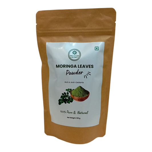 Moringa Leaves Powder | Natural Superfood | Rich in Iron, Protein & Antioxidants | 100 grams