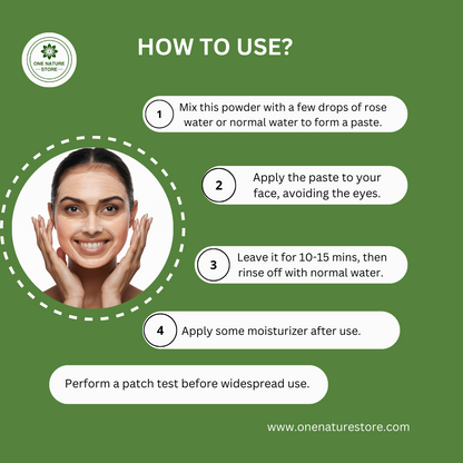 Aloe Vera Face Pack | 100 grams | For Acne, Rashes and Sunburn