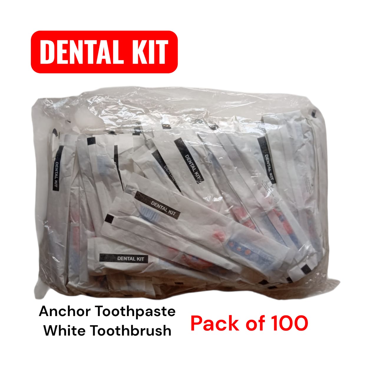 One Nature Dental Kit for Hotel Pack of 100