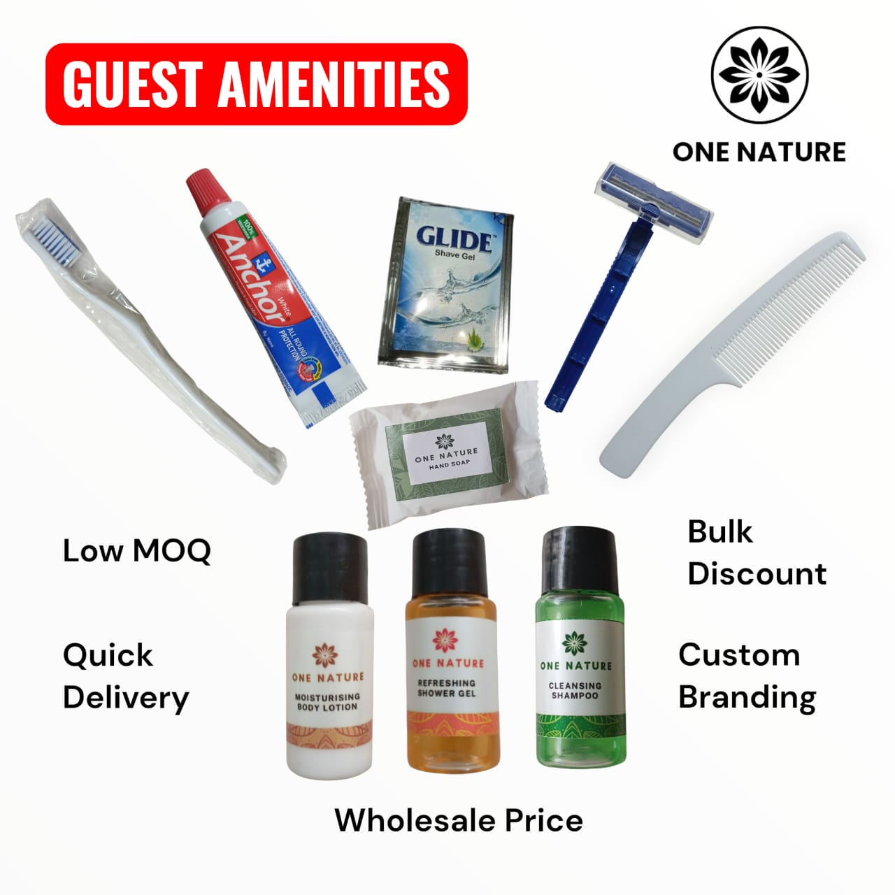 Hotel Supplies Kit