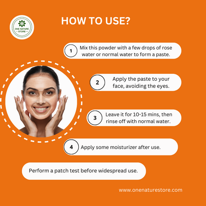 Orange Peel Face Pack | 100 grams | Enriched with Vitamin C for Youthful Skin