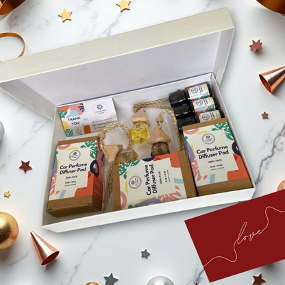 Premium Car Perfume Gift Set | Pack of 3 Premium Scents | 1 Year of Freshness!