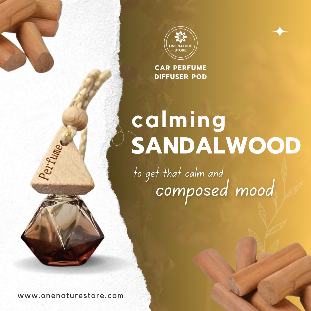 Calming Sandalwood | Car Perfume Diffuser Pod
