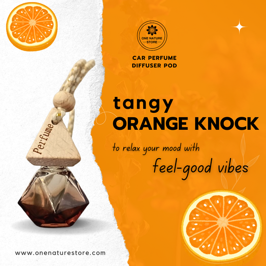 Tangy Orange Knock | Car Perfume Diffuser Pod